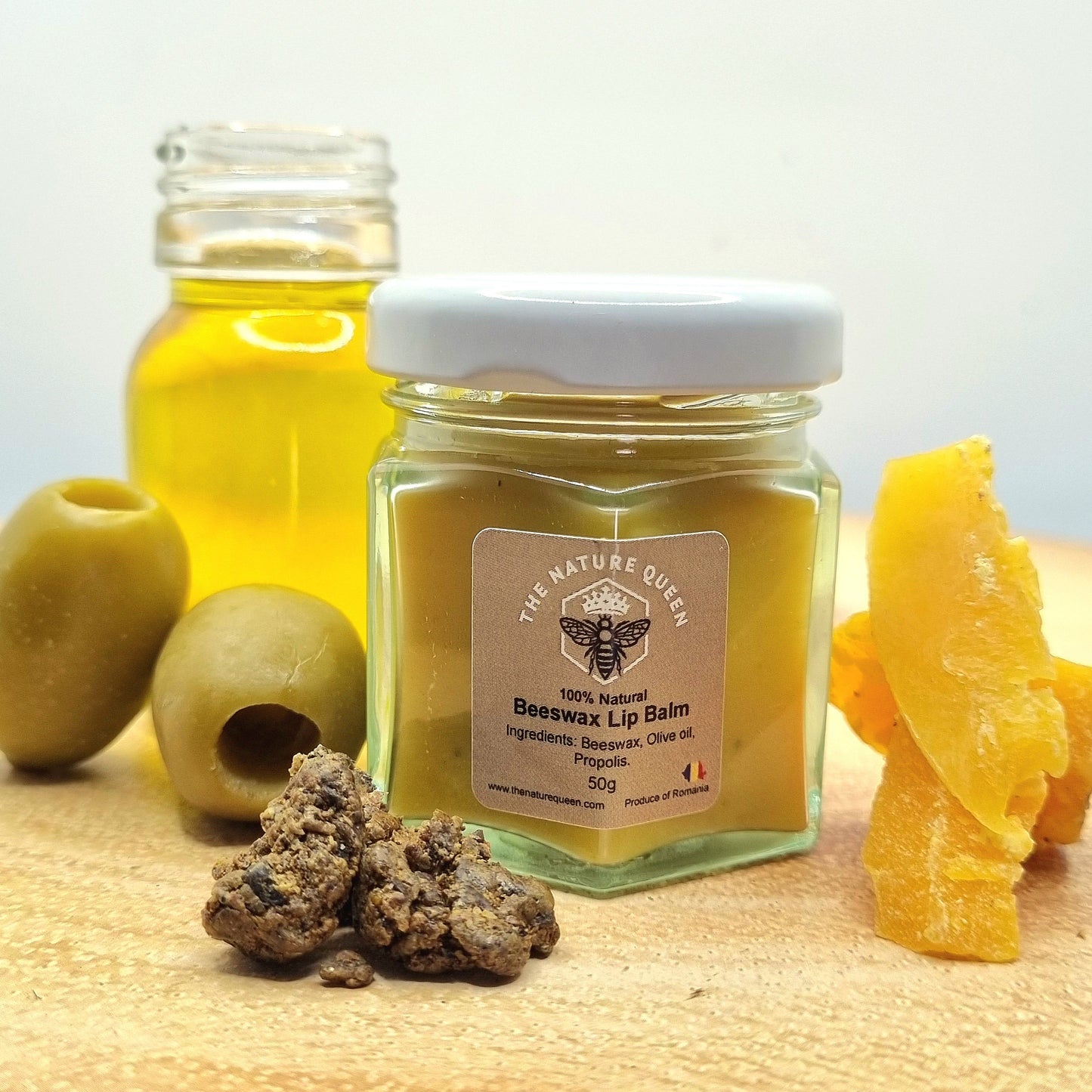 100% Natural Beeswax Balm - 60g
