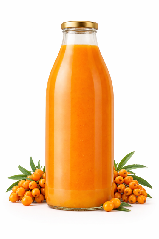 Pure Seabuckthorn Juice — Cold-Pressed, 1 Litre