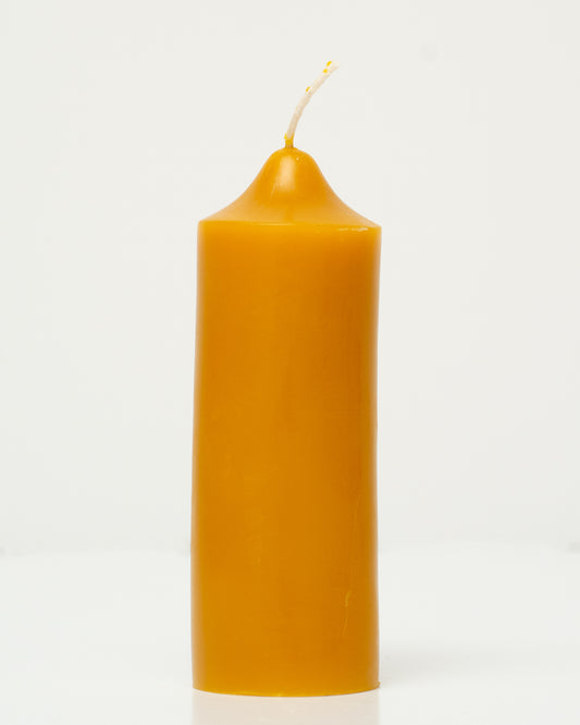 100% Beeswax Candles - Plain Pillar