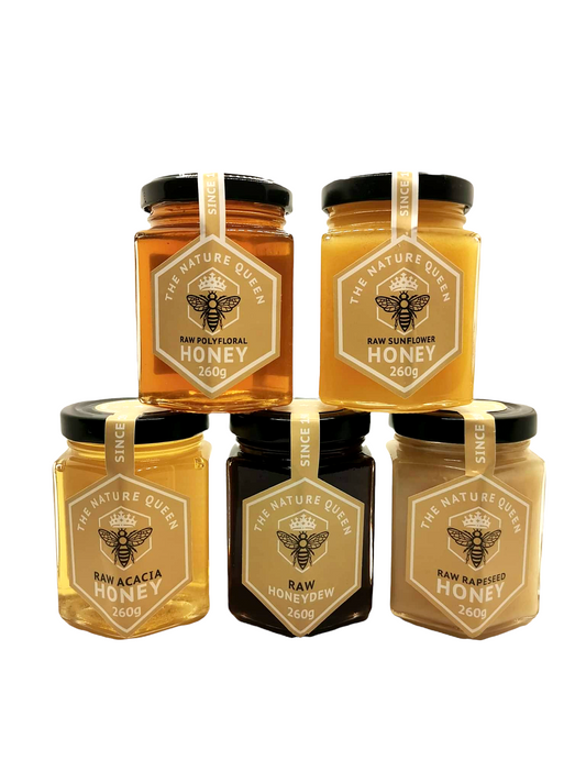5 types of raw honey collection