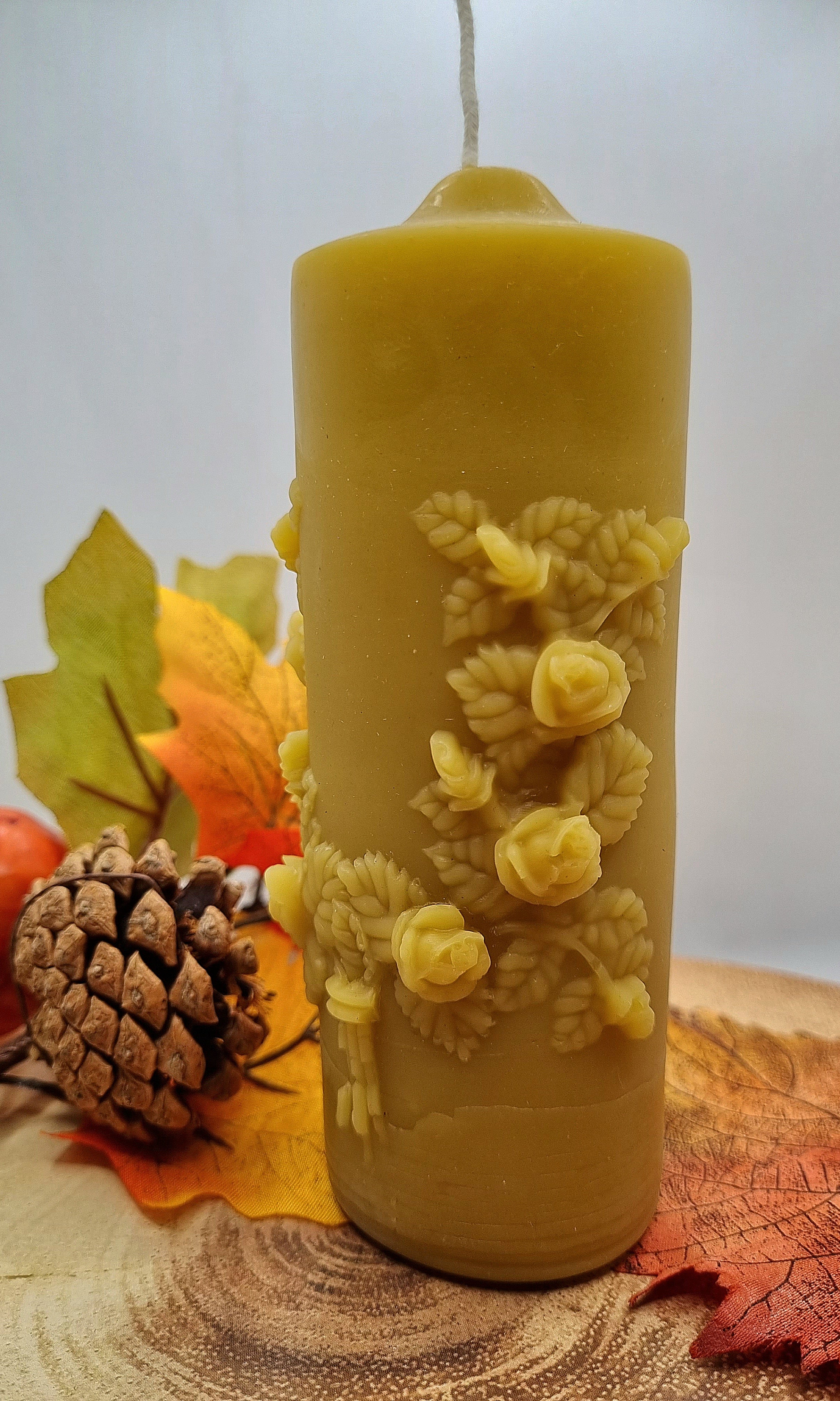 100 Beeswax Candles Flower Tower The Nature Queen