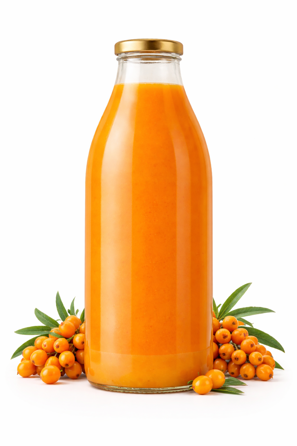Pure Seabuckthorn Juice — Cold-Pressed, 1 Litre